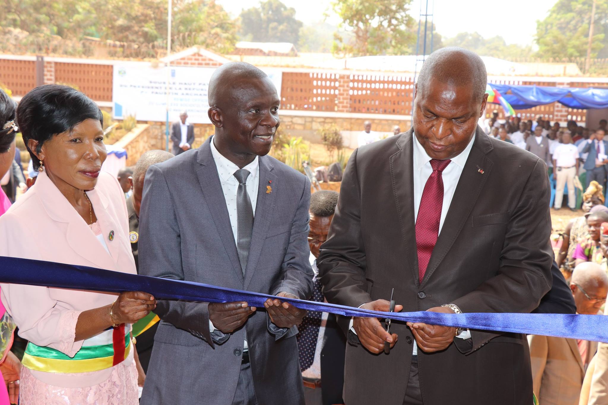 La jeunesse du 4e arrondissement de Bangui a désormais un complexe socio-culturel et sportif.